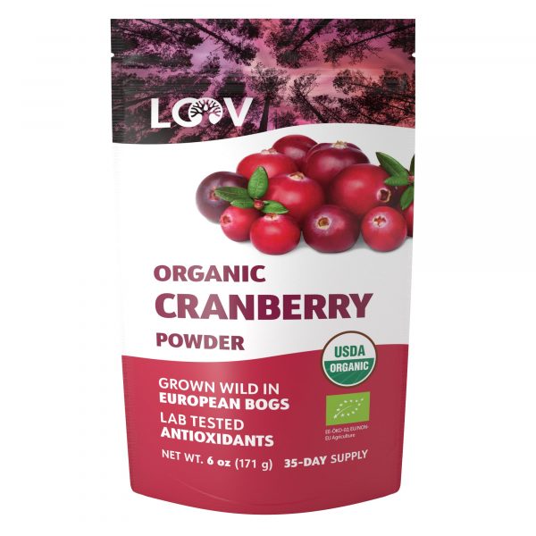 Arandos Selvagens em Pó - Wild Cranberry Powder - 171g