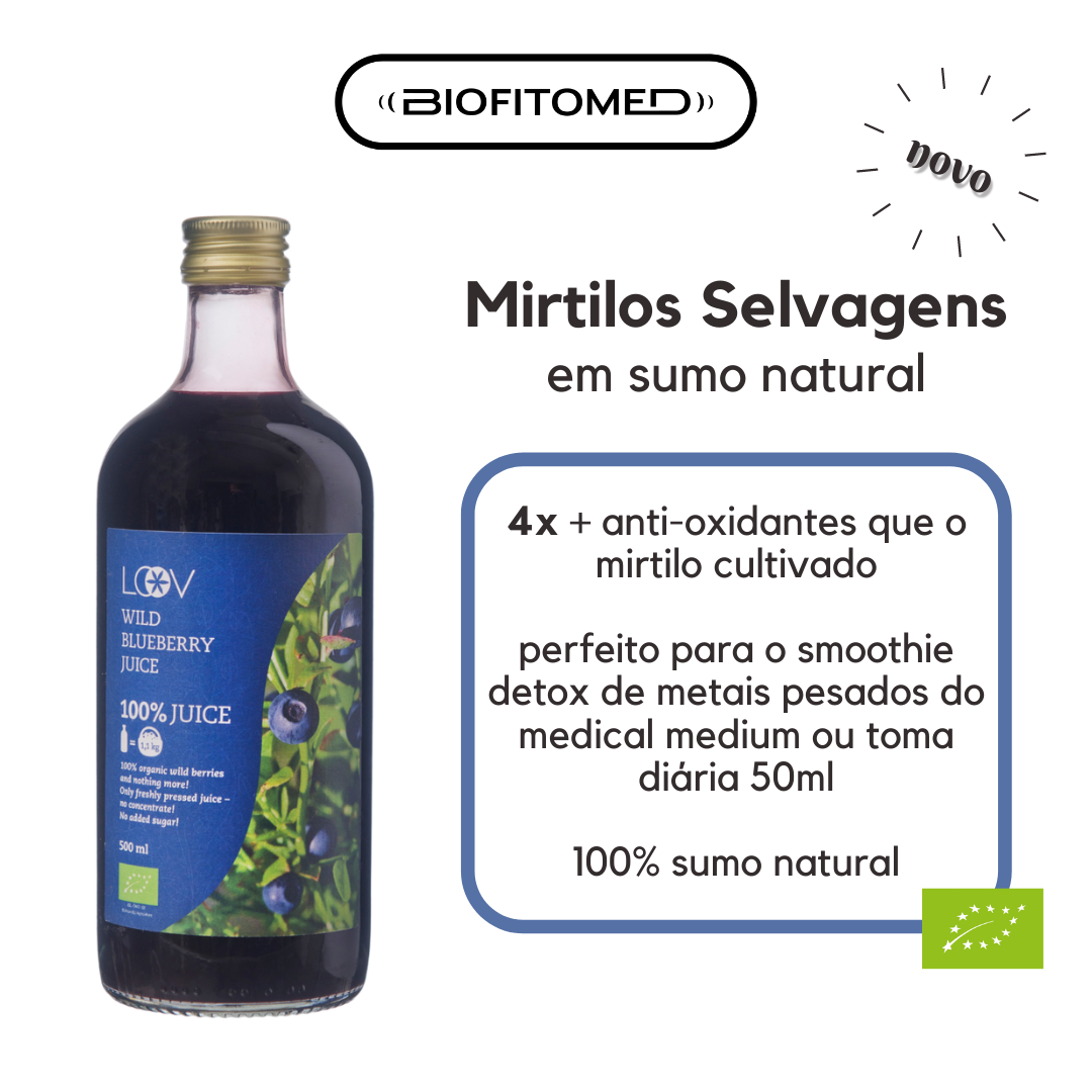 Zumo de Arándanos Silvestres - Zumo de Arándanos Silvestres - 0,5l